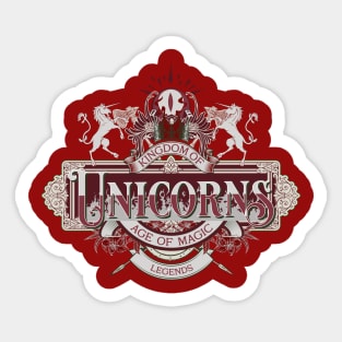 Unicorns Age of Magic Sticker